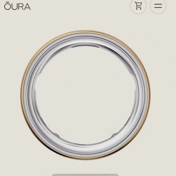 Siz7 Oura Gold Health Ring. Size 7 New With Tag Comes In Original Box. - Picture 6 of 10